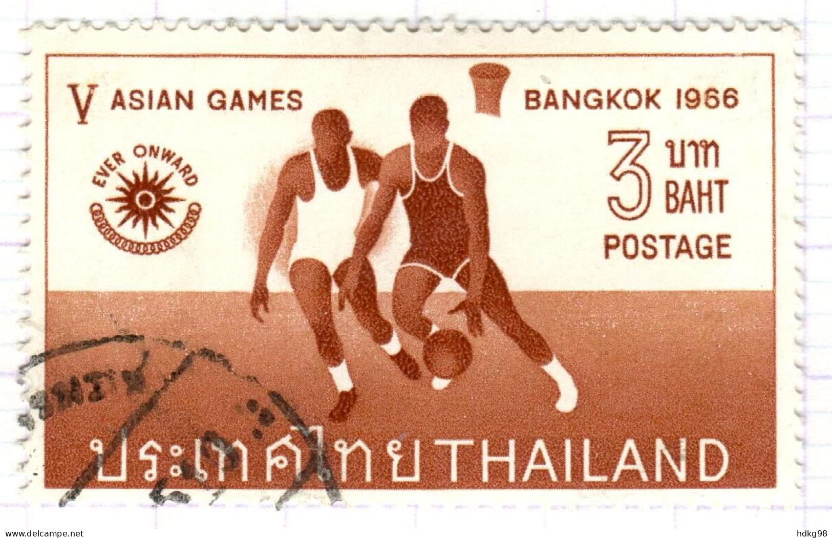 T+ Thailand 1966 Mi 464 Sportwettkämpfe - Thailand