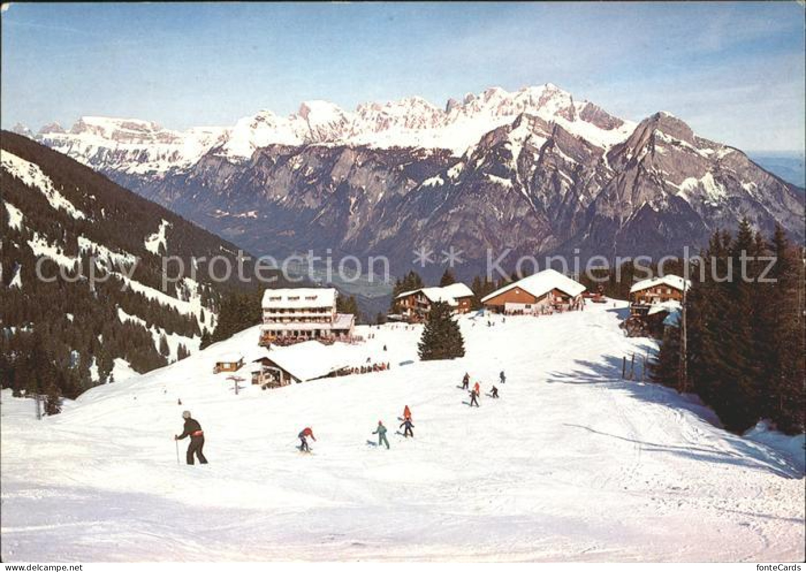 12005759 Wangs Pizol Skigebiet Furt Blick Churfirsten Alvier Gonzen Wangs Pizol - Autres & Non Classés