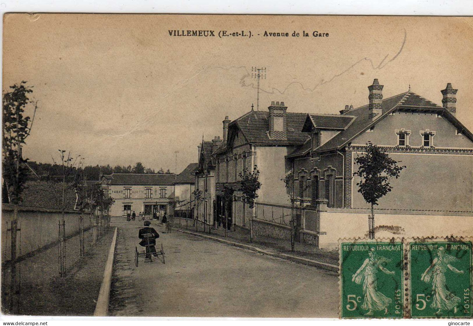 Villemeux Sur Eure Avenue De La Gare - Villemeux-sur-Eure