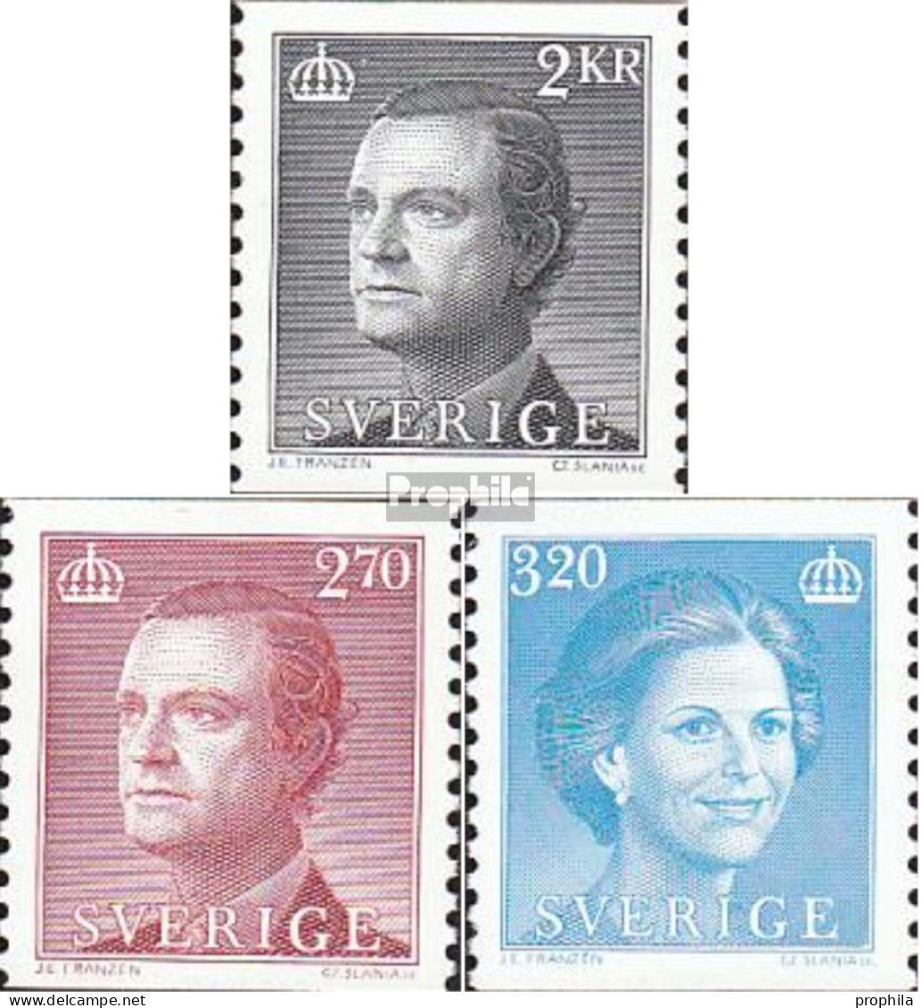 Schweden 1319-1321 (kompl.Ausg.) Postfrisch 1985 Freimarken - Neufs