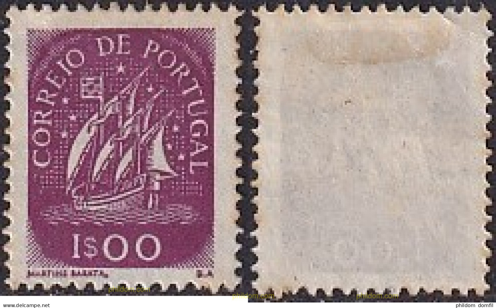 730984 HINGED PORTUGAL 1948 CARABELAS - Autres & Non Classés