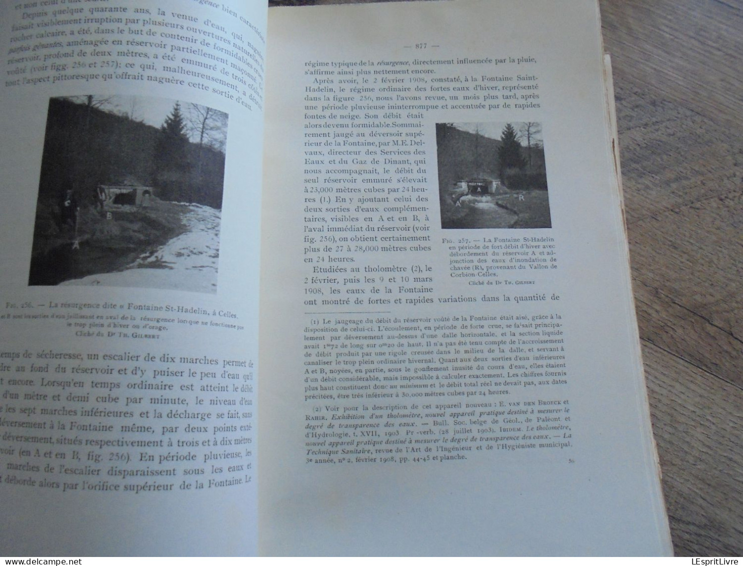 LES CAVERNES ET RIVIERES SOUTERRAINES DE BELGIQUE 2 Tomes 1910 Régionalisme Spéléologie Grotte Caverne Rivière