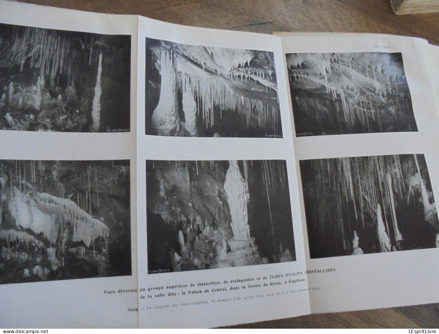 LES CAVERNES ET RIVIERES SOUTERRAINES DE BELGIQUE 2 Tomes 1910 Régionalisme Spéléologie Grotte Caverne Rivière