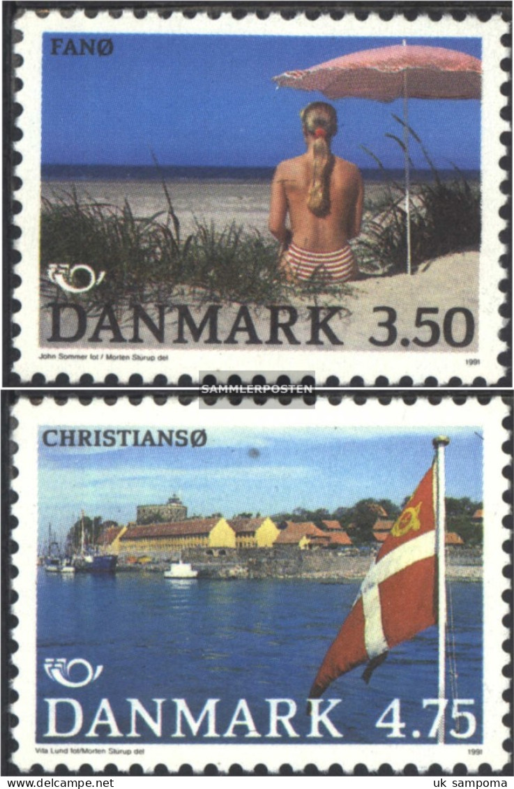 Denmark 1003-1004 (complete Issue) Unmounted Mint / Never Hinged 1991 NORDEN91 - Neufs