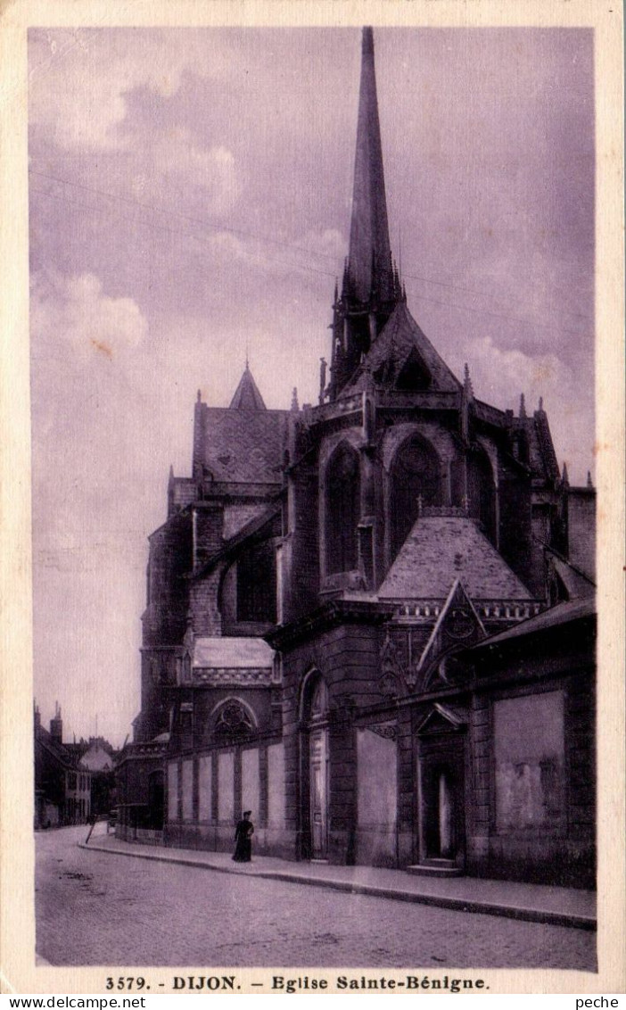 N°2735 W -cpa Dijon -église Sainte Bénigne- - Dijon