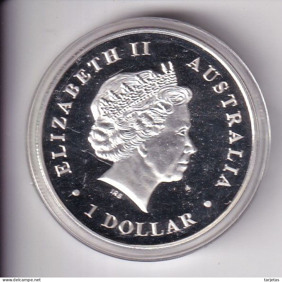 MONEDA DE PLATA DE AUSTRALIA DE 1 DOLLAR - 1 ONZA DEL AÑO 2015 COCODRILO (SILVER-ARGENT) - Other & Unclassified