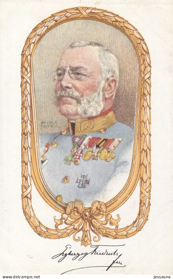 AK - Friedrich Von Österreich-Teschen - Rotes Kreuz - Personajes Históricos