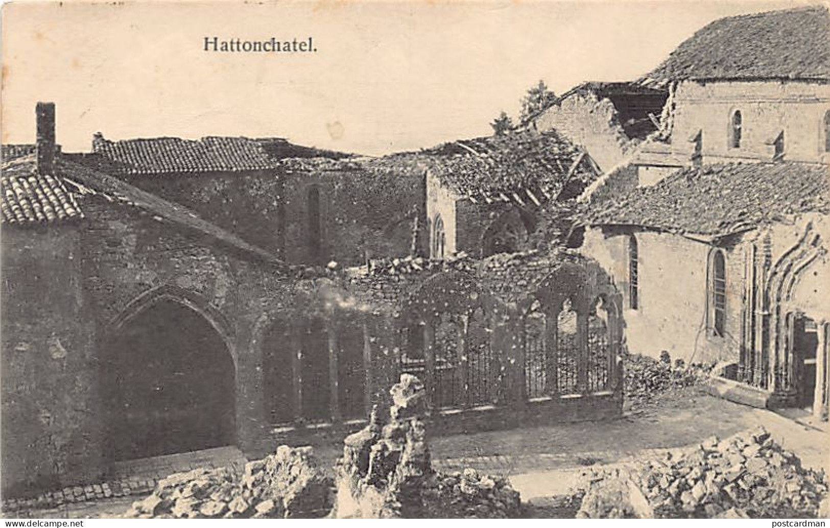 HATTONCHATEL (55) 1916 Maisons En Ruine - Vigneulles Les Hattonchatel