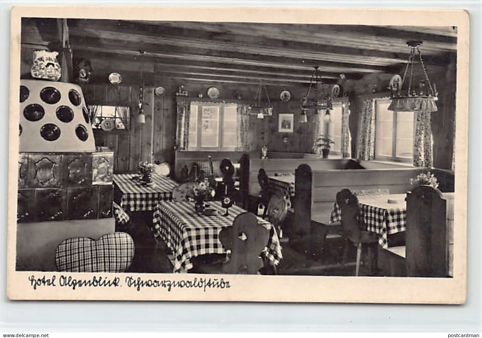 Deutschland - Hoechenschwand (BW) Hotel Alpenblick - Speisesaal - Hoechenschwand