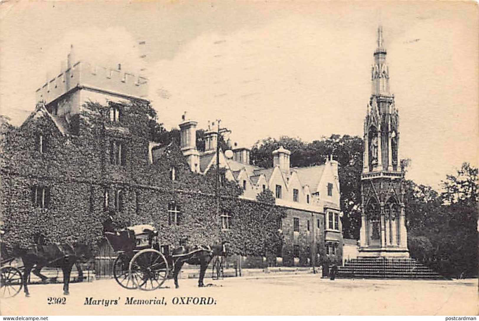 England - Oxon - OXFORD Martyr's Memorial - Oxford