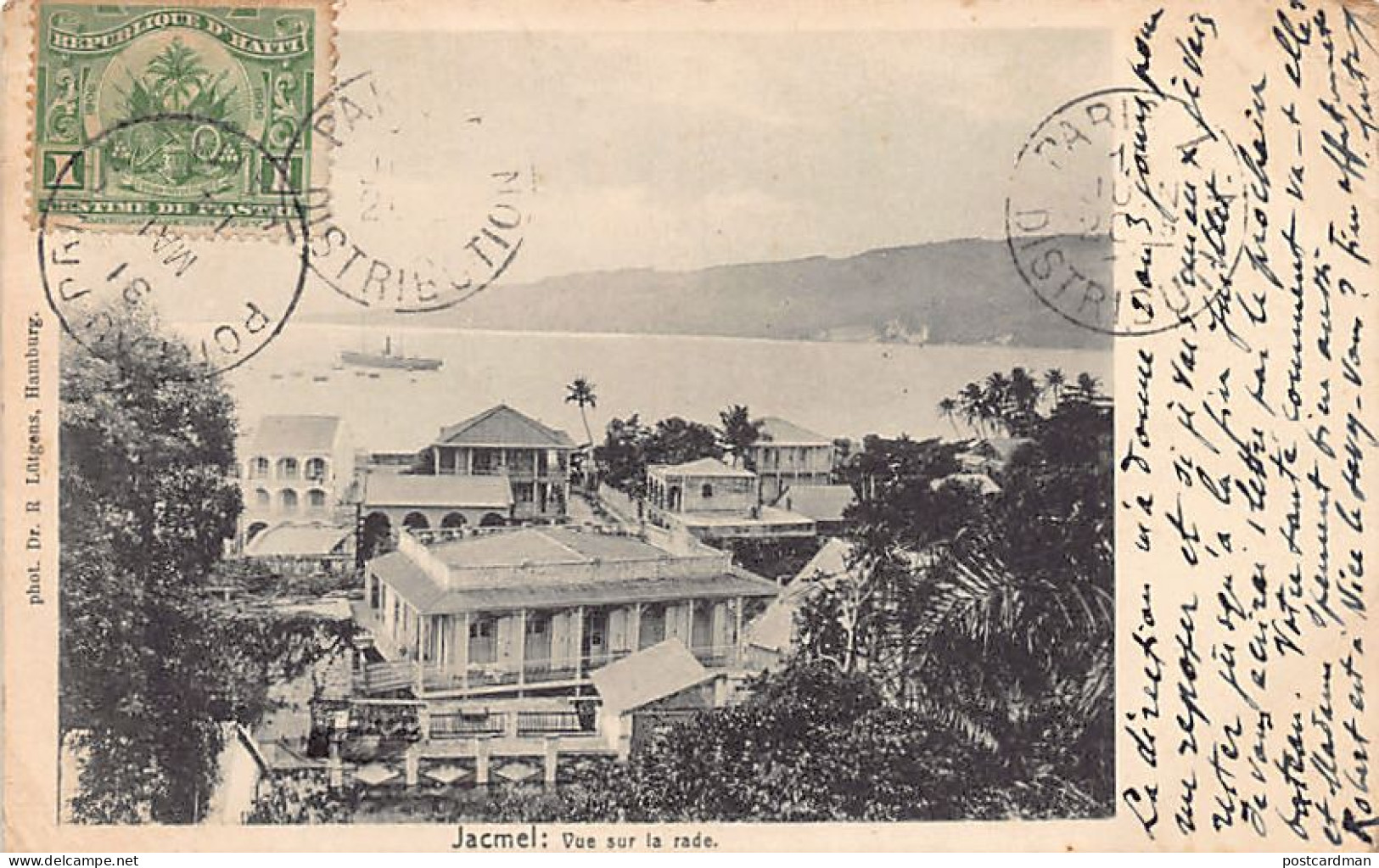 Haiti - JACMEL - Vue Sur La Rade - Publ. Dr. R. Lütgens  - Haiti