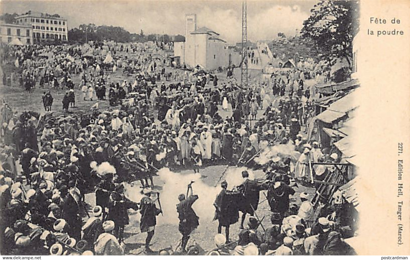 Maroc - TANGER - Fête De La Poudre - Ed. Hell - Tanger