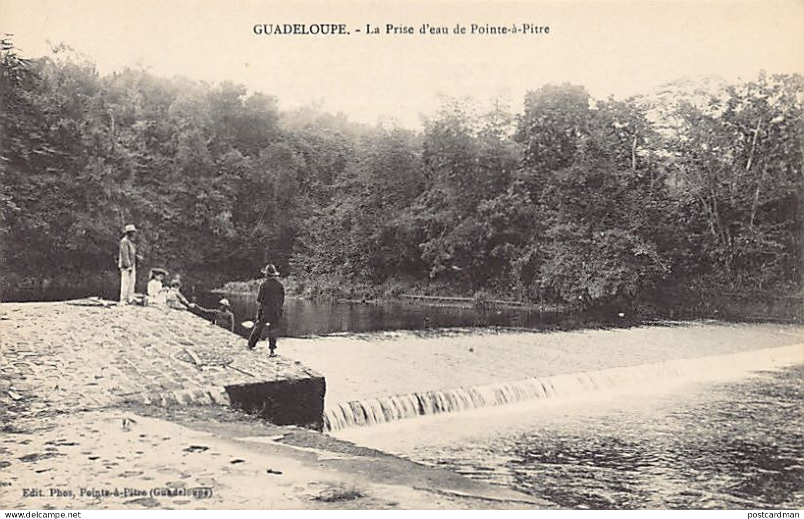 Guadeloupe - La Prise D'eau De Pointe à Pitre - Ed. Phos  - Autres & Non Classés