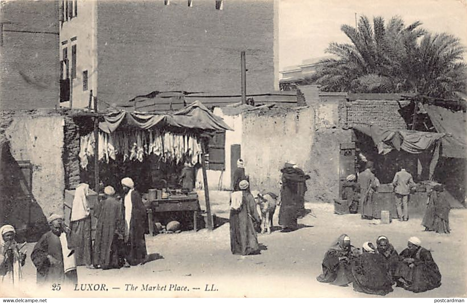 Egypt - LUXOR - The Market Place - Publ. LL Levy 25 - Other & Unclassified