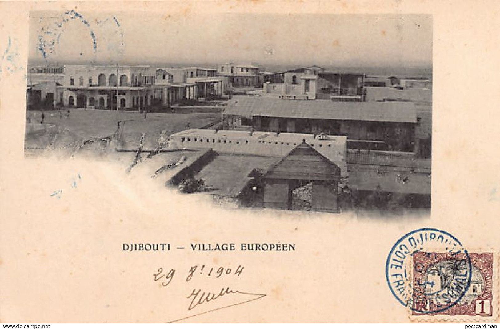 Djibouti - Village Européen - Ed. Inconnu  - Dschibuti