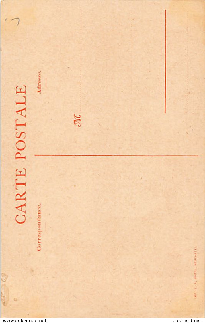 NEUCHÂTEL - Fête Fédérale De Chant 1912 - Cygne - Ed. L.-A. Borel  - Neuchâtel
