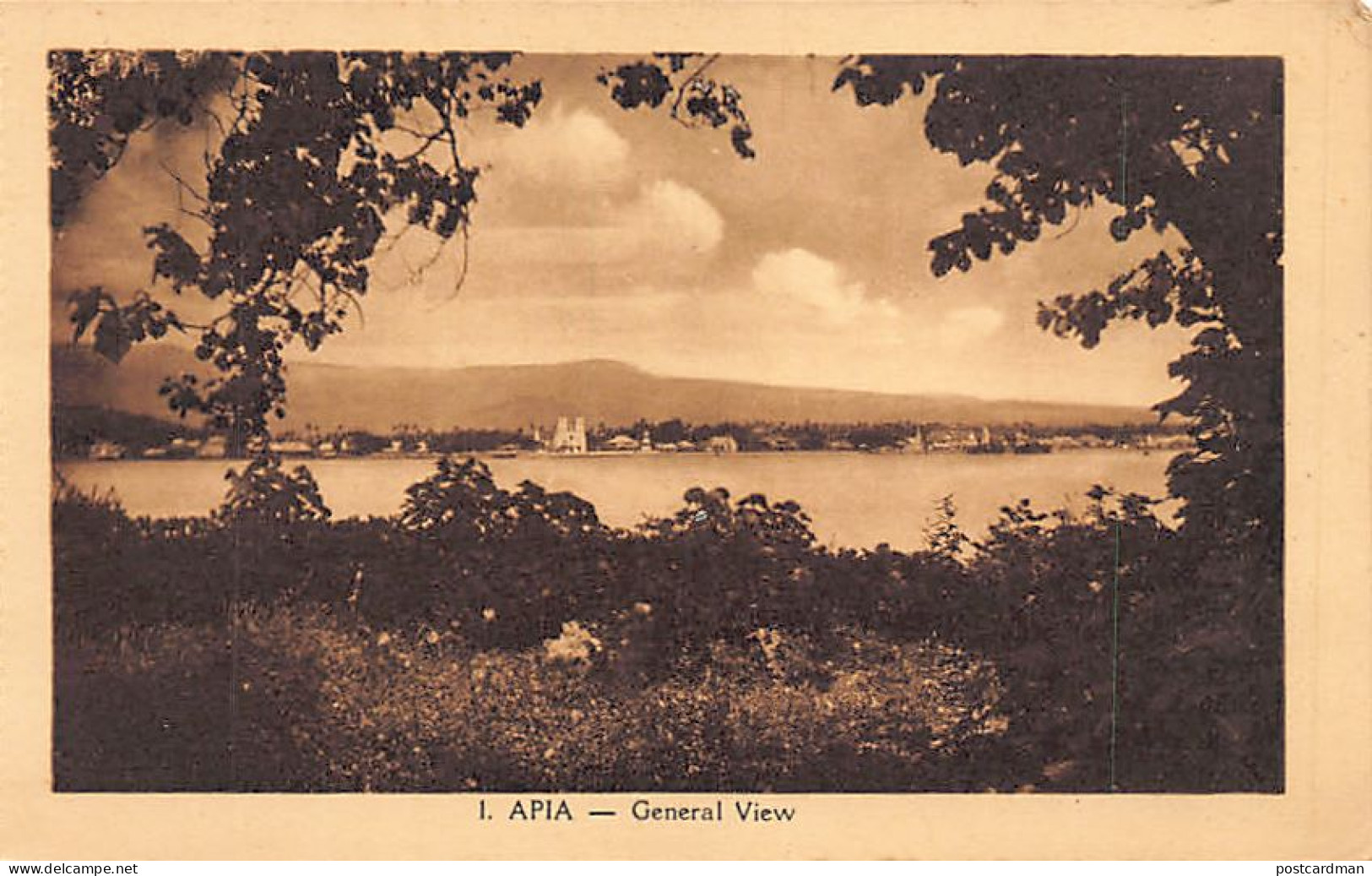 Samoa - APIA - General View - Publ. Unknown 1 - Samoa