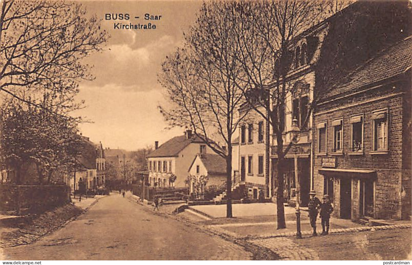 Deutschland - BOUS Buß (Saar) Kirchstrasse - Kreis Saarlouis