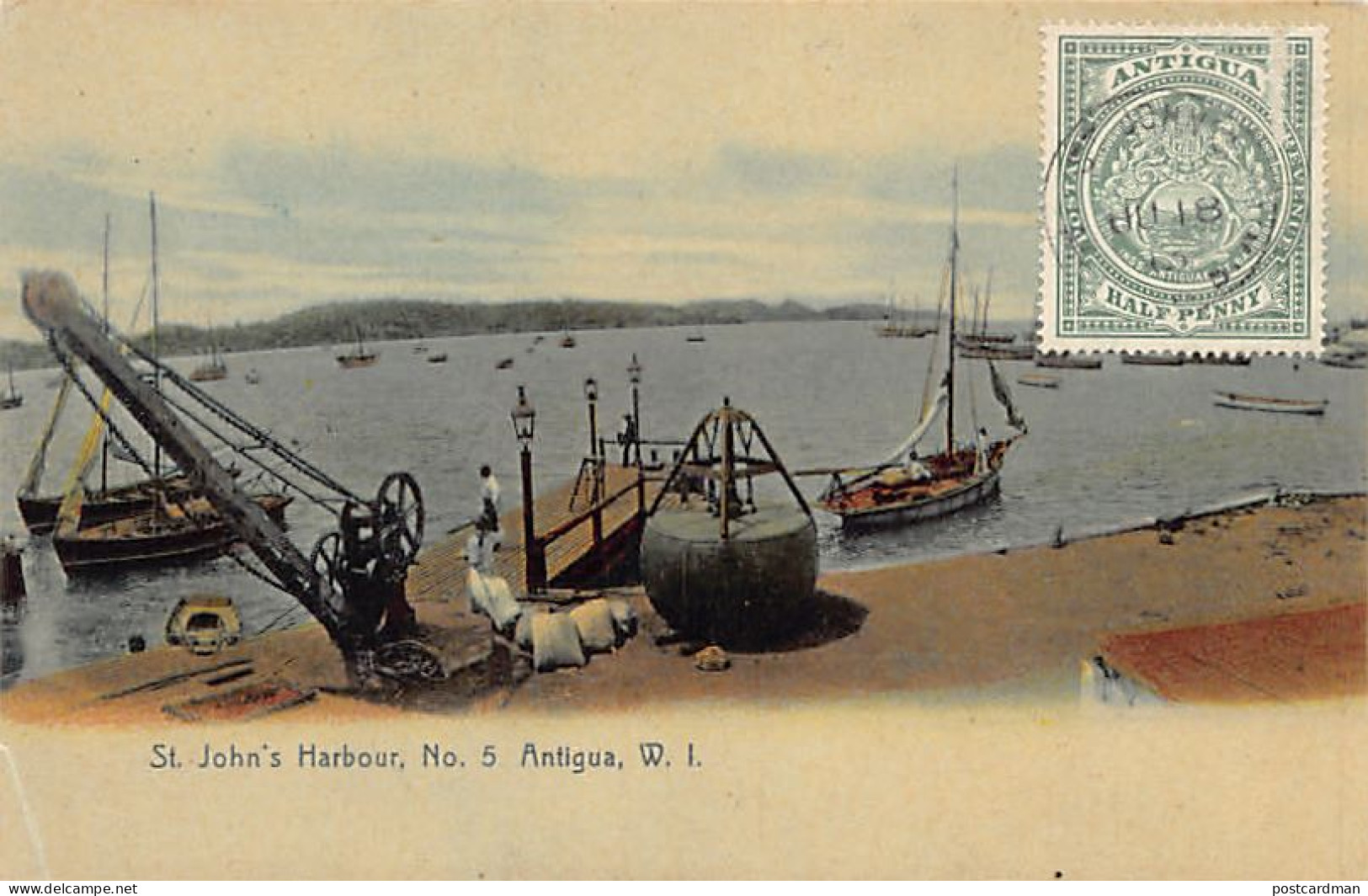 Antigua - St. John's Harbour, No. 5 - Publ. Unknown  - Antigua En Barbuda