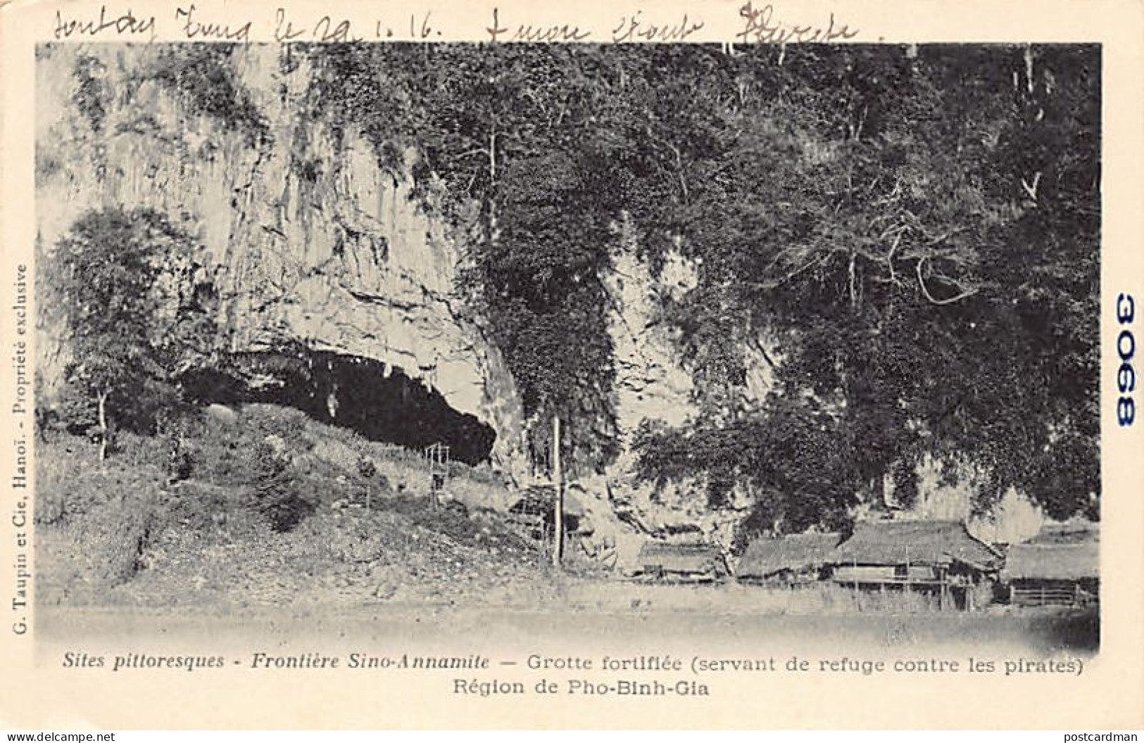 Vietnam - Frontière Sino-Annamite - Grotte Fortifiée Servant De Refuge Contre Les Pirates - Région De Pho-Binh-Gia - Ed. - Vietnam