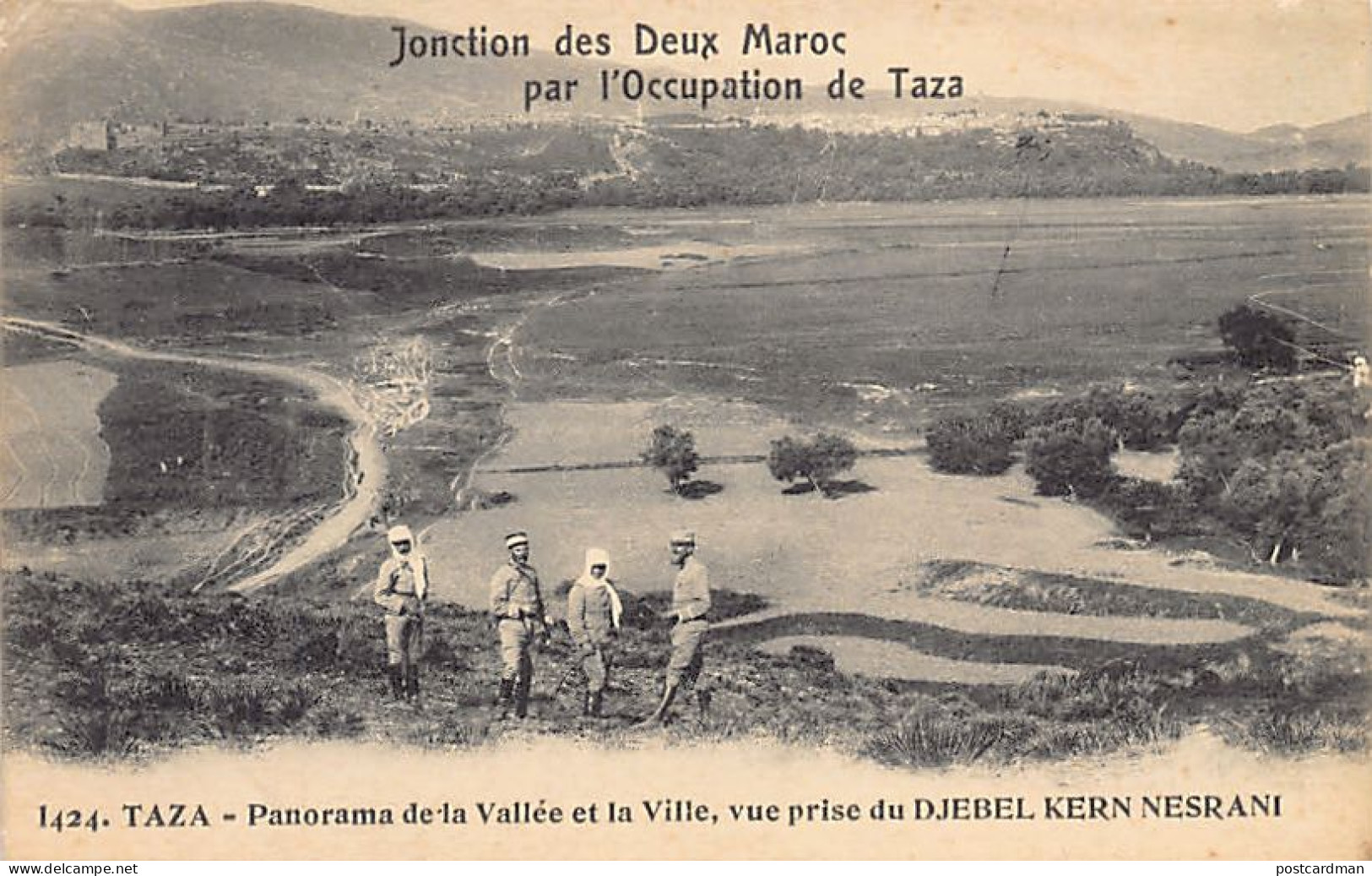 Maroc - TAZA - Panorama De La Vallée Et De La Ville - Ed. Boumendil 1054 - Autres & Non Classés