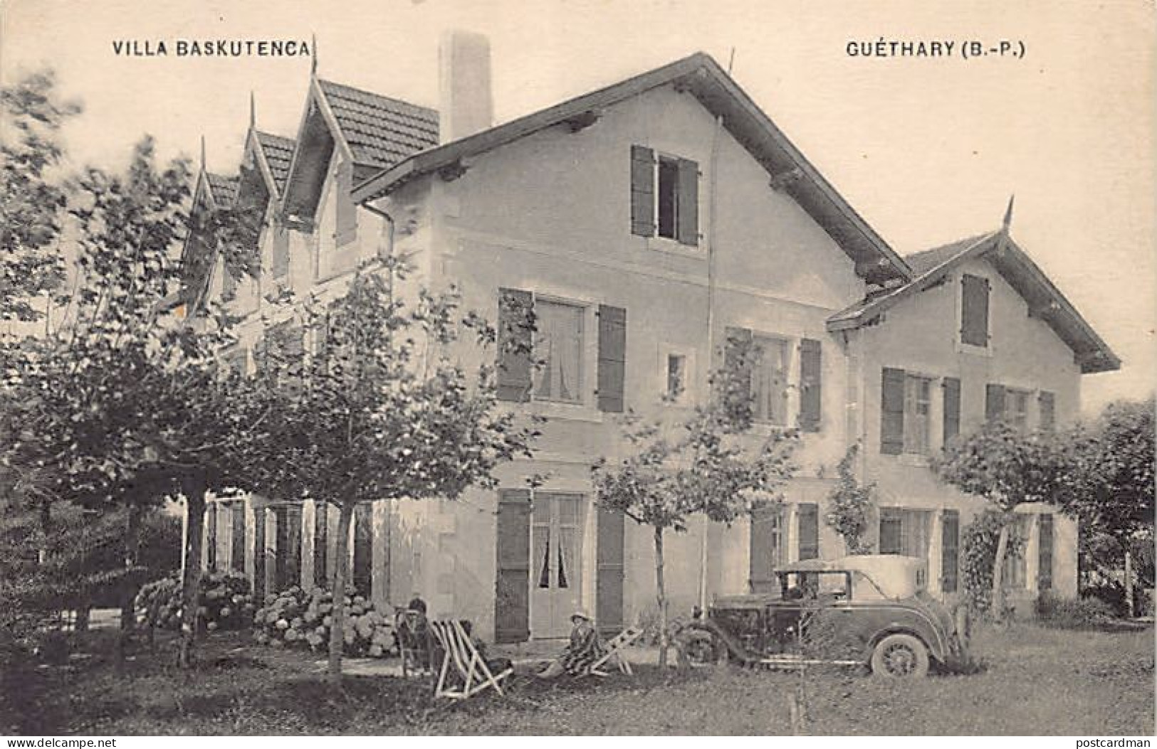 Guéthary (64) Villa Baskutenca - Ed. J. Siorat  - Guethary