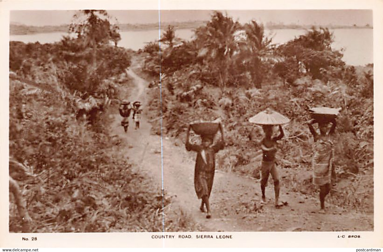 Sierra-Leone - Country Road - Publ. Lisk-Carew Brothers 28 - Sierra Leone