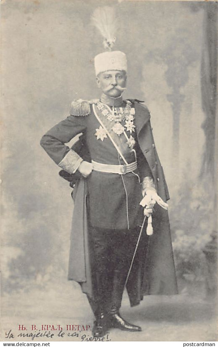 Serbia - H. M. Peter I Of Serbia - Serbie