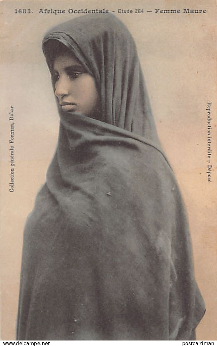 MAURITANIE - Femme Maure - Ed. Fortier 1683 - Mauretanien