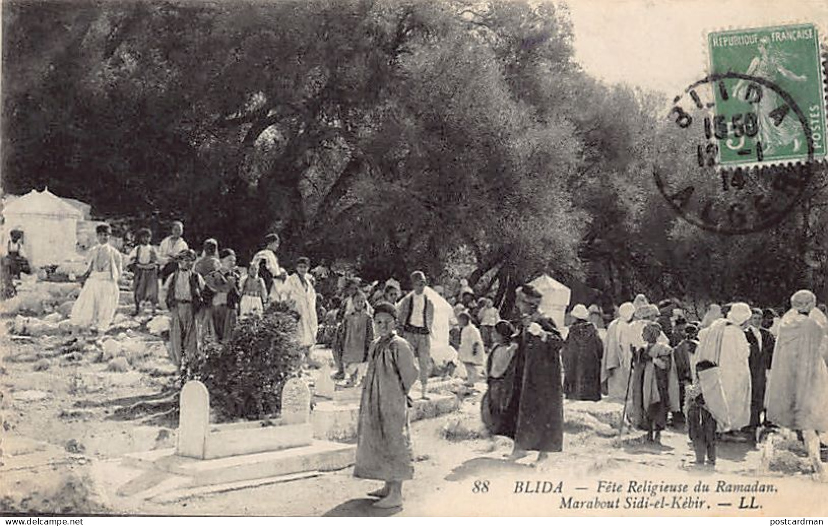 BLIDA - Fête Religieuse Du Ramadan - Marabout Sidi El Kébir - Ed. LL Lévy 88 - Blida