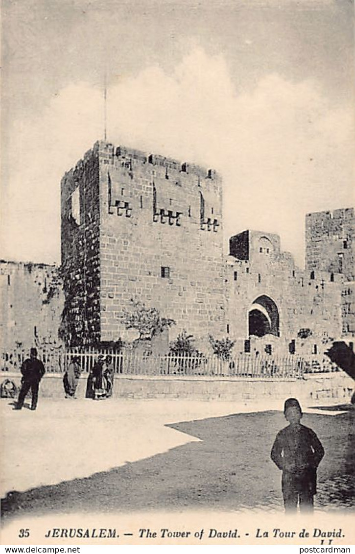 Israel - JERUSALEM - The Tower Of David - Publ. LL Levy 35 - Israel