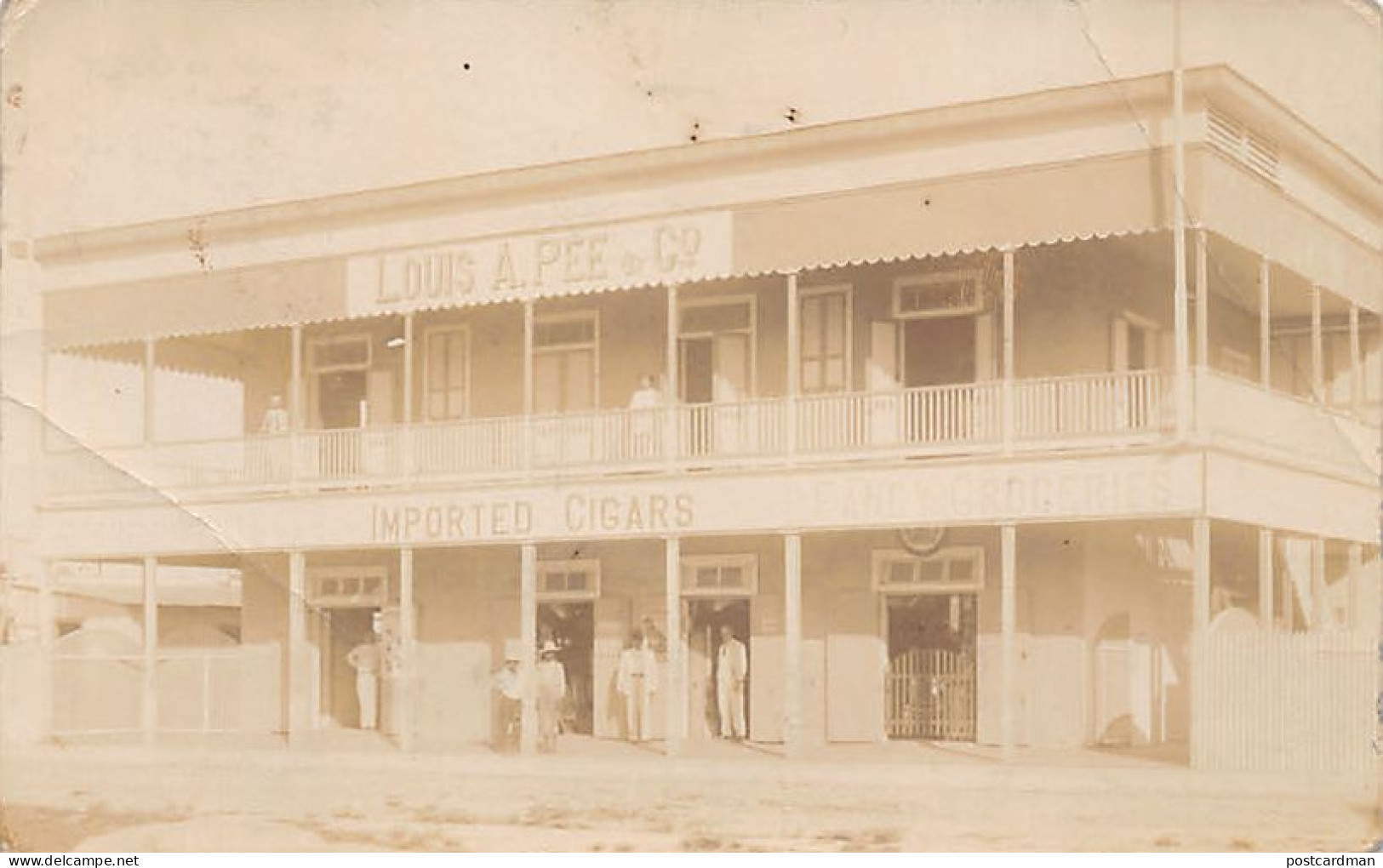 Honduras - SALADO - Louis A. Pee And Co. Store - REAL PHOTO Year 1911. - Honduras