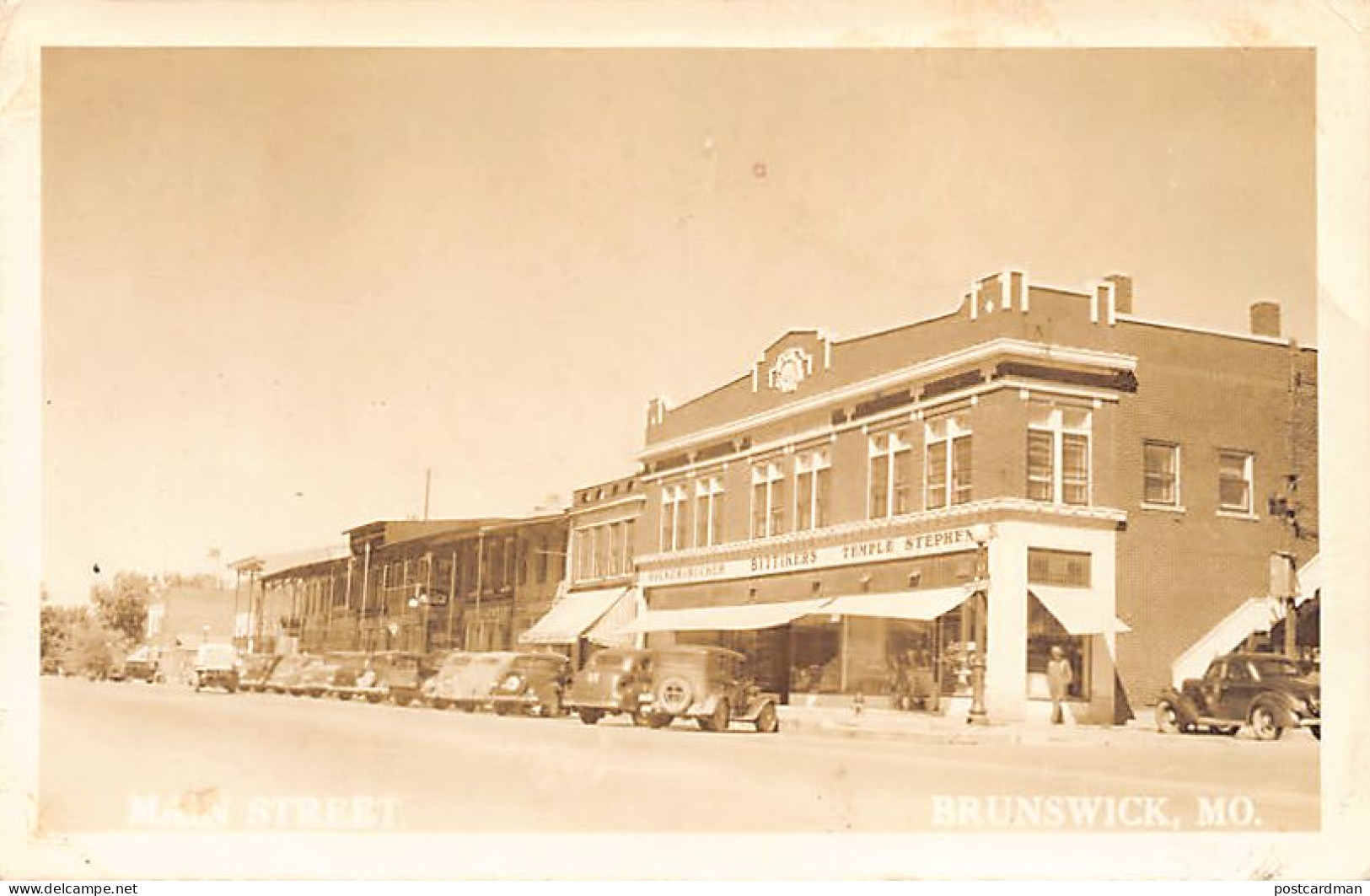 Usa - BRUNSWICK (MO) Main Street - REAL PHOTO - Other & Unclassified