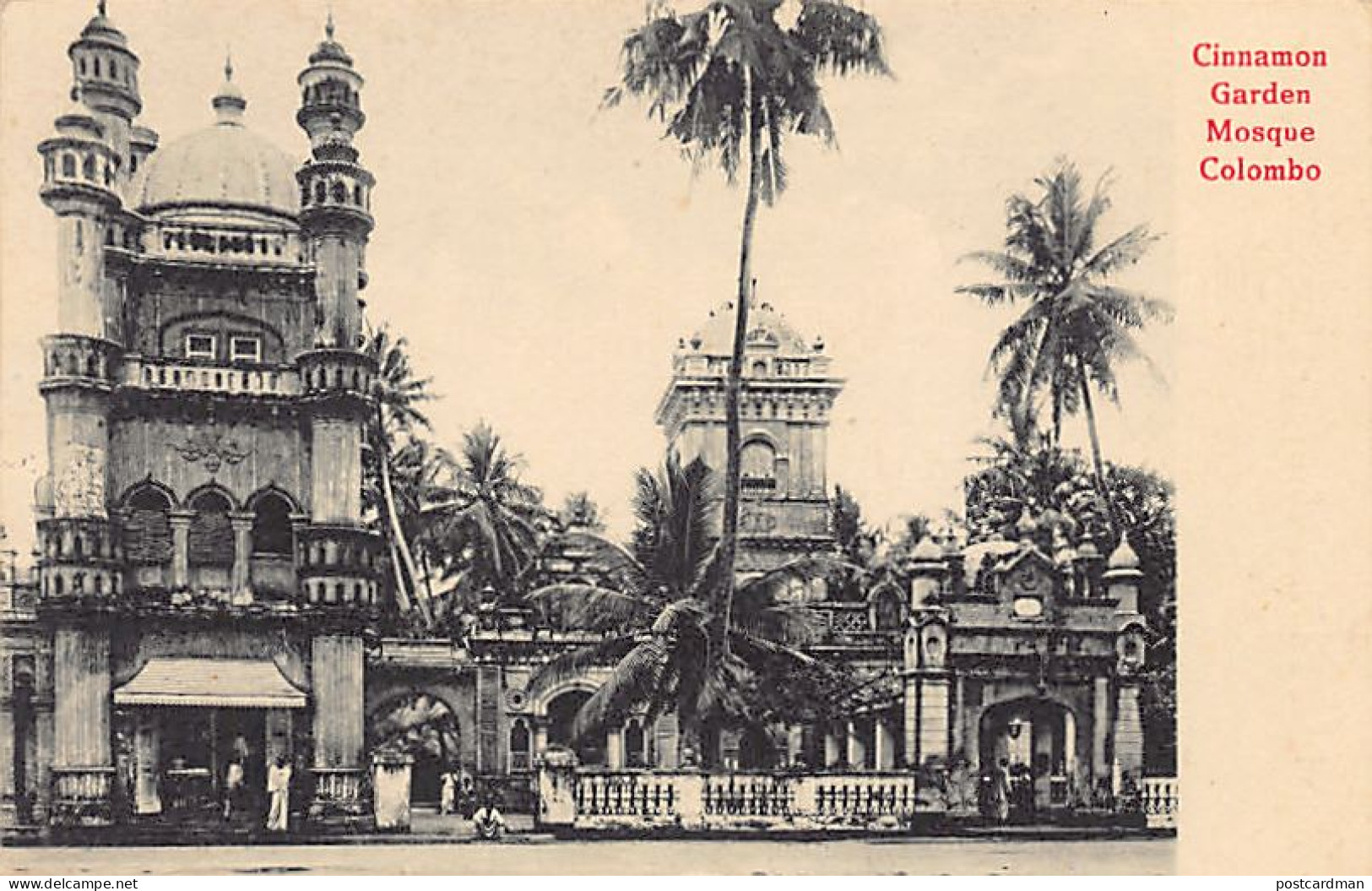 Sri Lanka - COLOMBO - Cinnamon Garden Mosque - Publ. M. B. Uduman 61 - Sri Lanka (Ceylon)