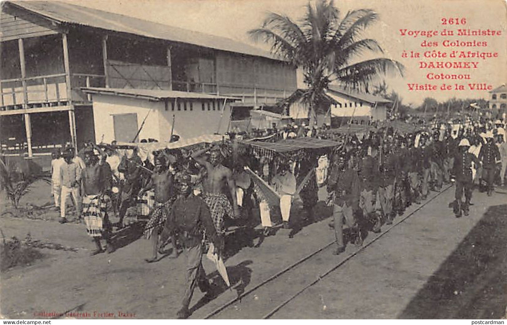 Bénin - Voyage Du Ministre Des Colonies - COTONOU - Visite De La Ville - Ed. Fortier 2616 - Benin