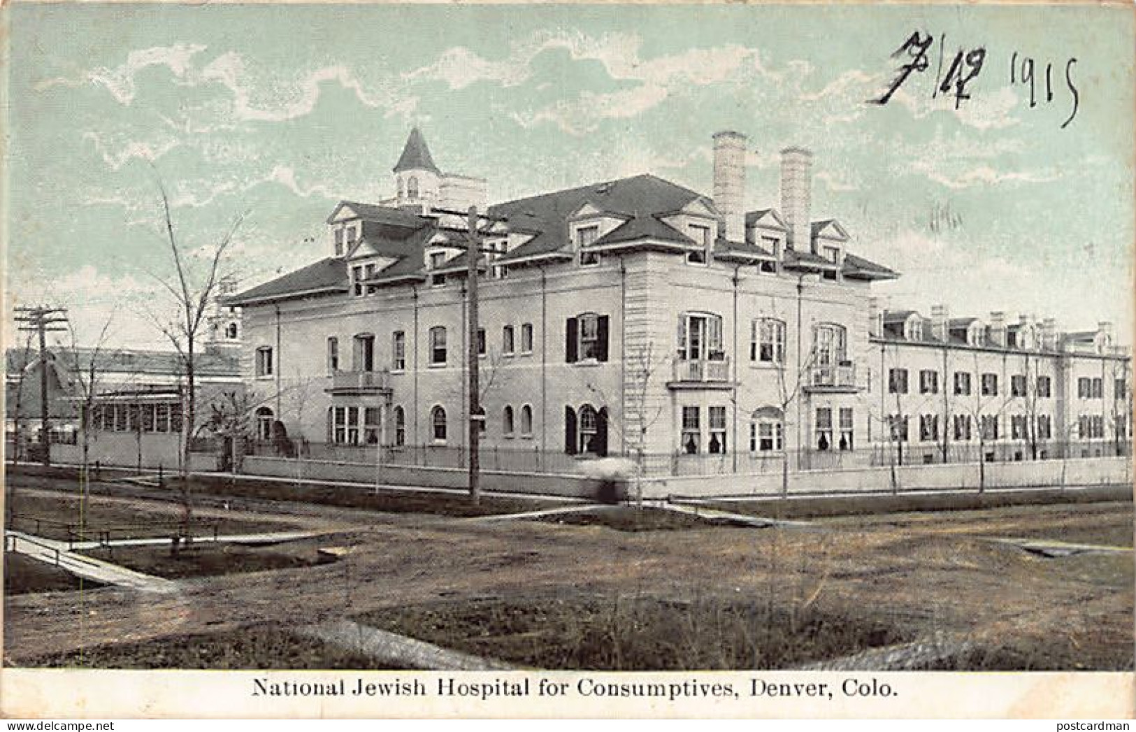 JUDAICA - United States - DENVER (CO) - National Jewish Hospital For Consumptives - Publ. M. Leafshine  - Jewish