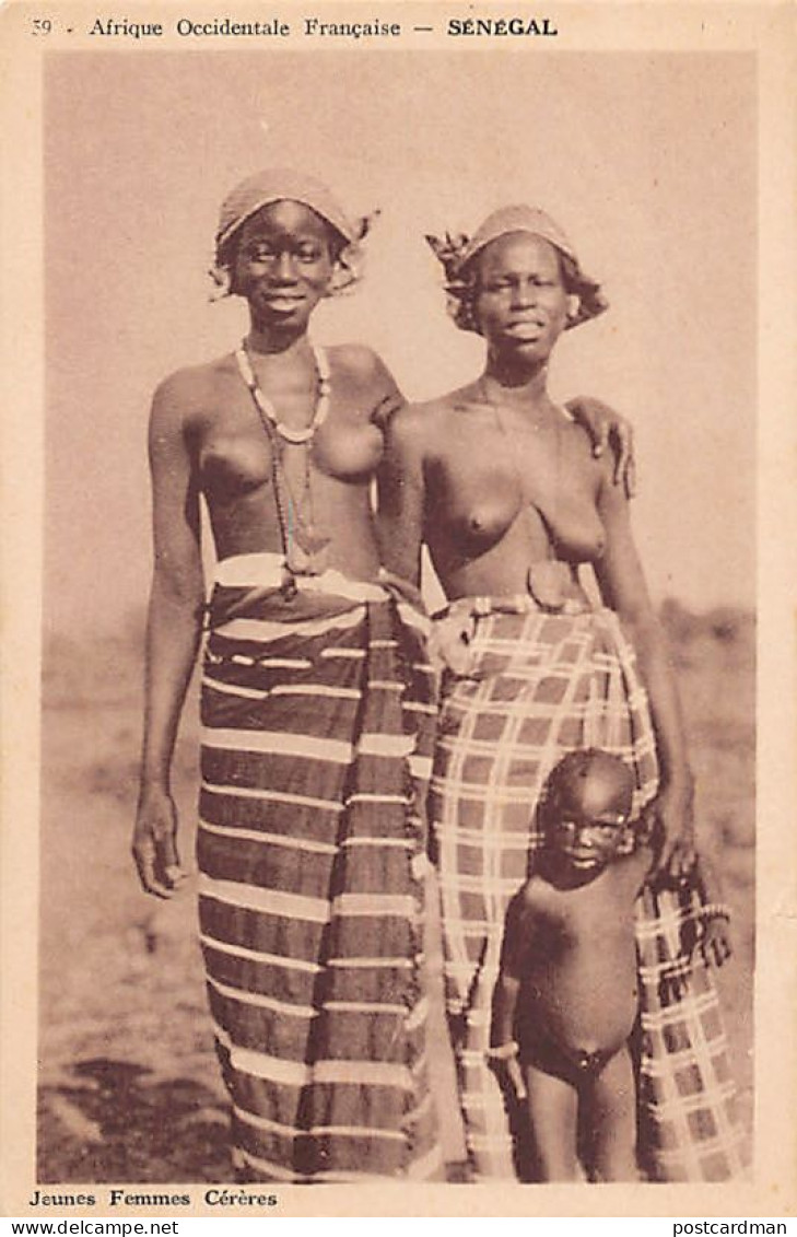 Sénégal - NU ETHNIQUE - Femmes Cérères - Ed. Joseph Hélou 59 - Sénégal