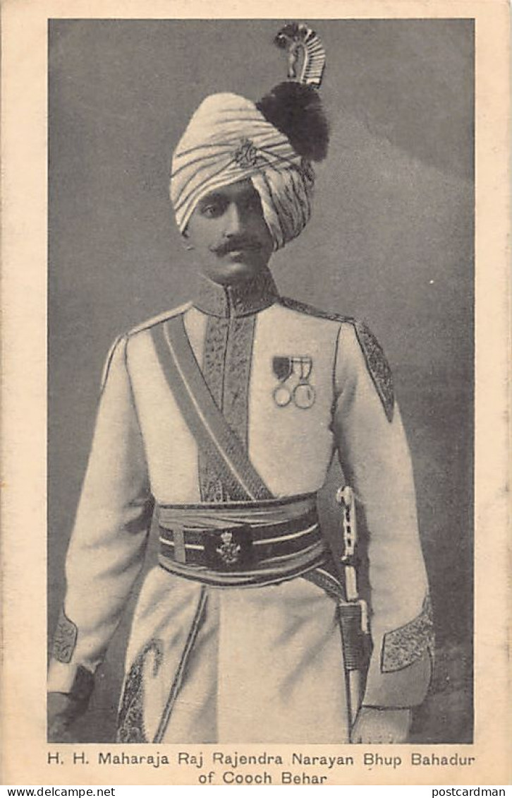 India - COOCH BEHAR - Maharaja Rajendra Narayan - Publ. Unknown  - Inde