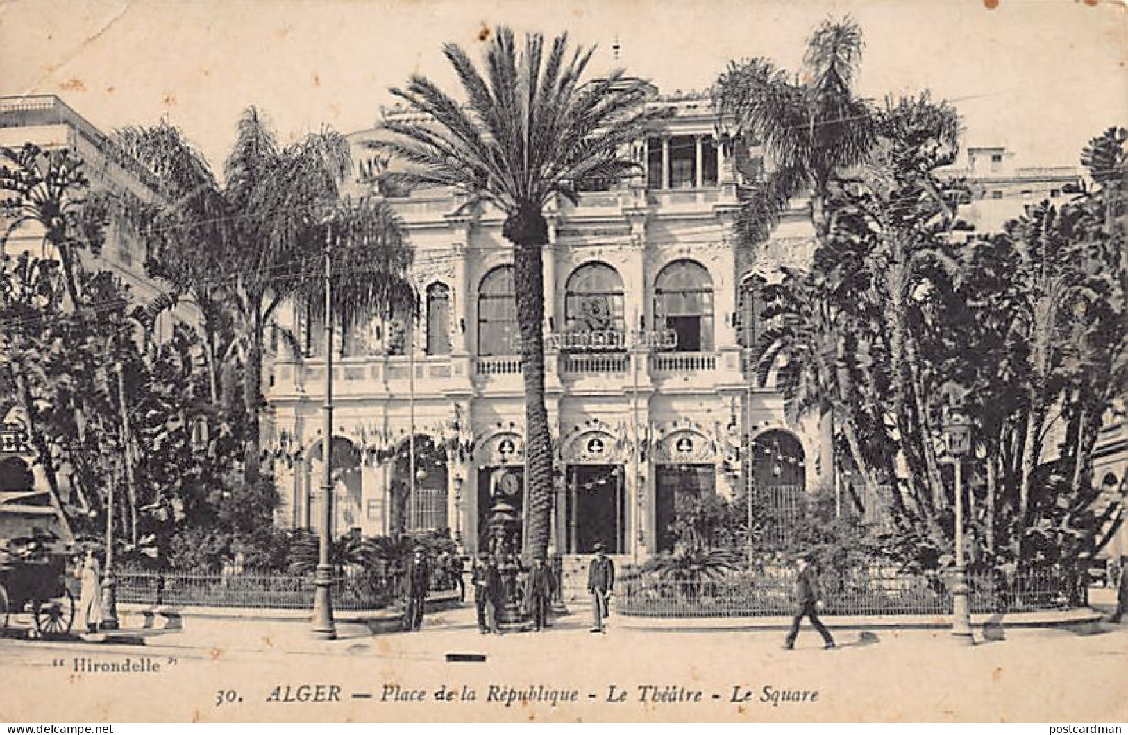 ALGER - Place De La République - Le Théâtre - Le Square - Alger