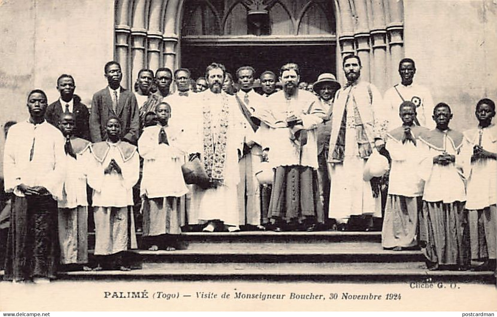 TOGO - PALIMÉ - Visite De Monseigneur Boucher, 30 Novembre 1924 - Ed. La Vie Au Patronage  - Togo