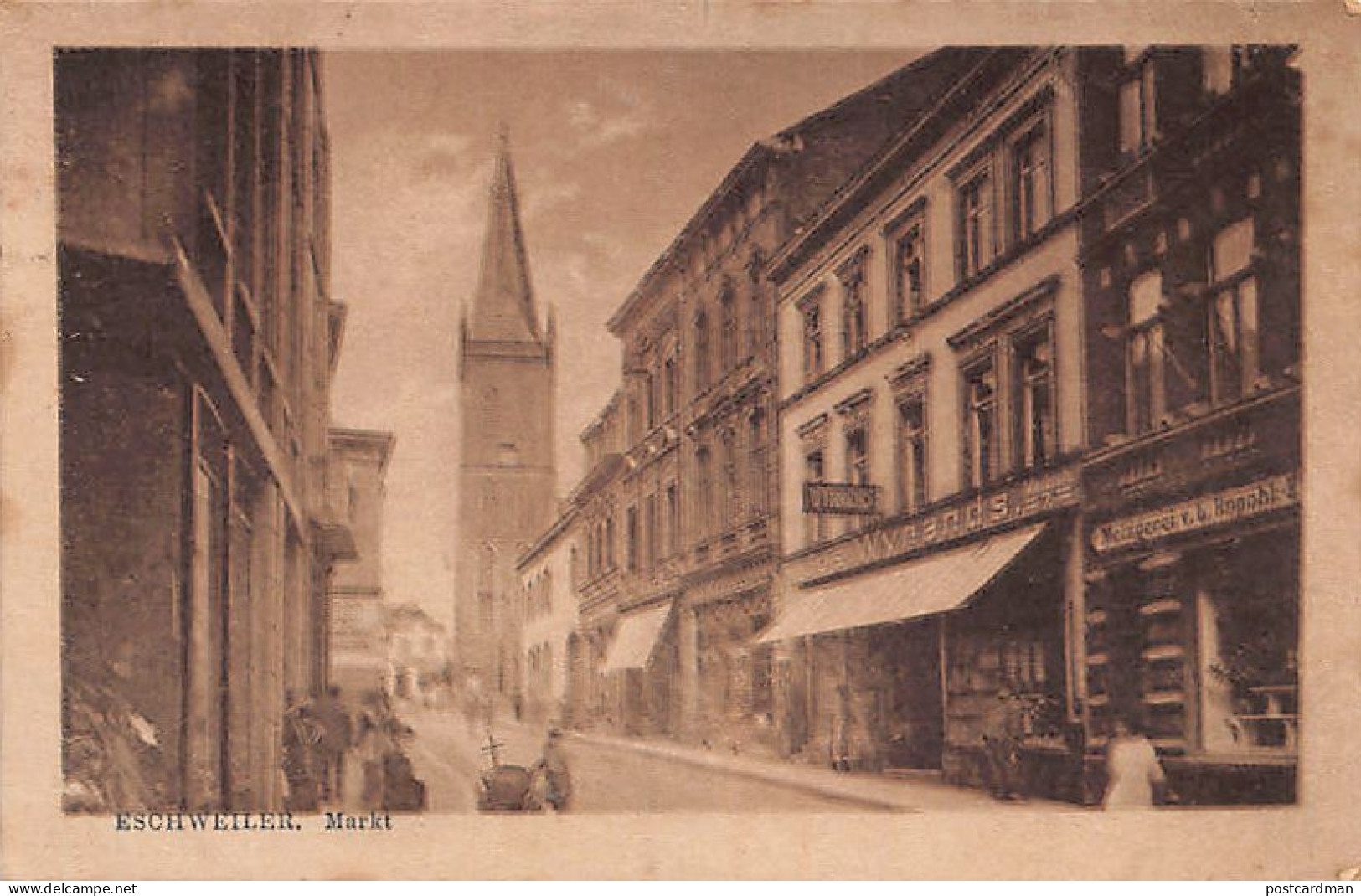 Eschweiler (NW) Markt. Städte- Und Landschaftsansichkarten-Großverlag Jakob Krapohl Mönchenglad - Eschweiler