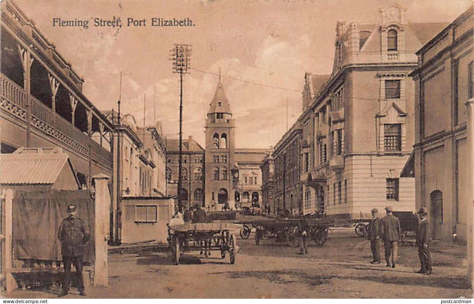 South Africa - PORT ELIZABETH - Fleming Street - Publ. G. B. & Co. 412 - Zuid-Afrika