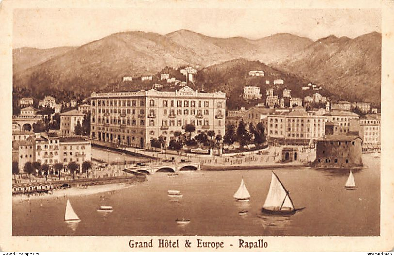  RAPALLO (Genova) Grand Hôtel & Europe - Genova (Genua)