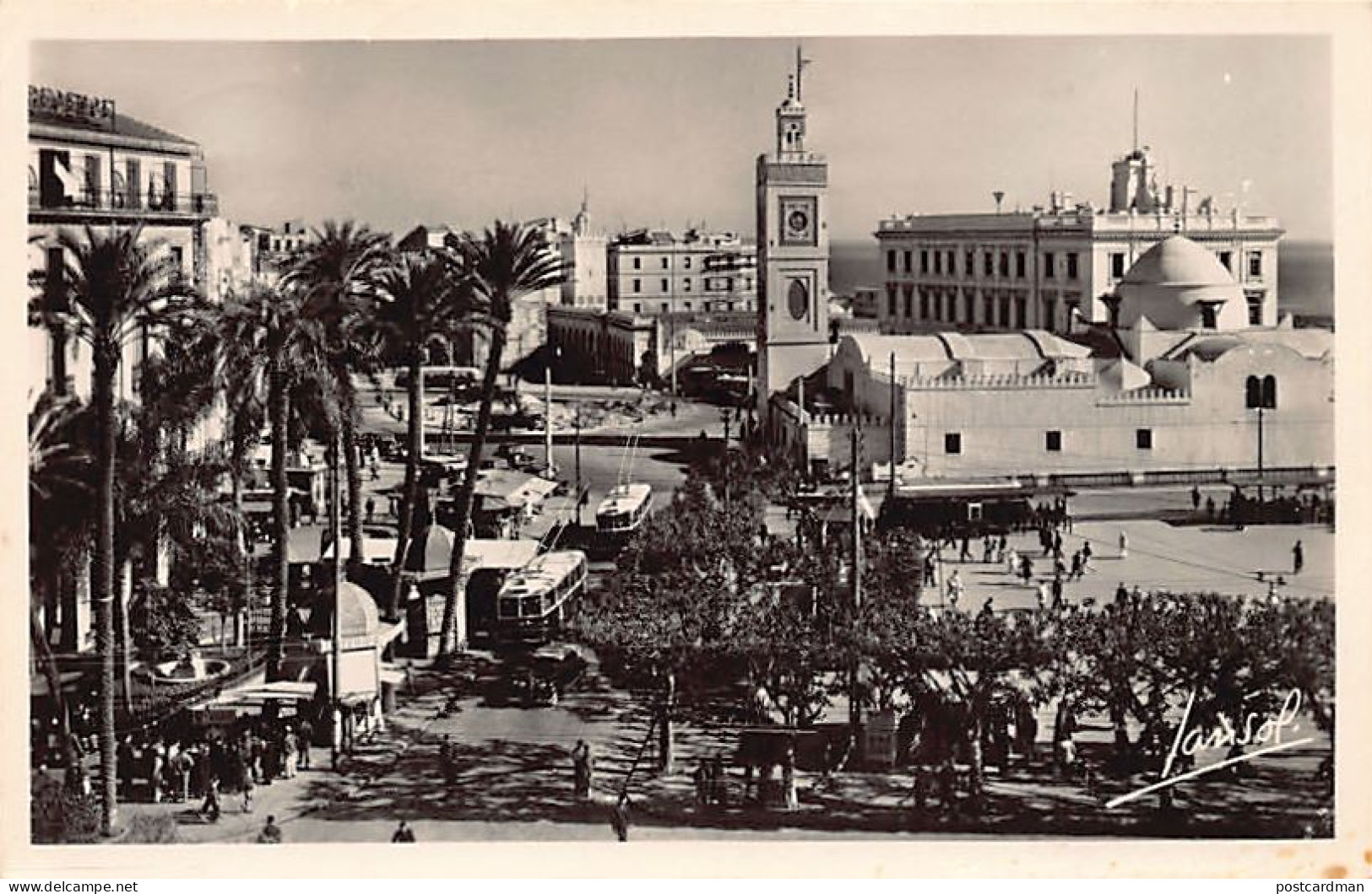 ALGER - Place Du Gouvernement Et La Régence - Algerien