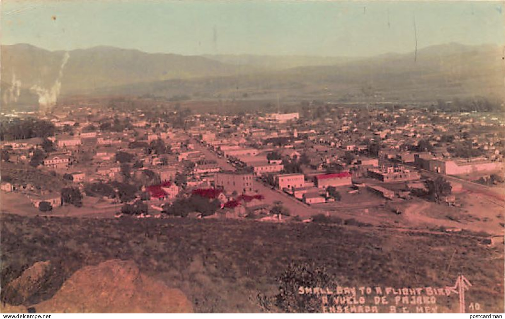 Mexico - ENSENADA - Vista Panorámica - FOTO POSTAL - Ed. F. Martin 10 - México