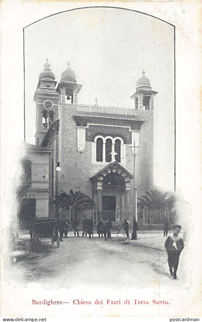 BORDIGHERA (IM) Chiesa Dei Frati Di Terra Santa - Andere & Zonder Classificatie