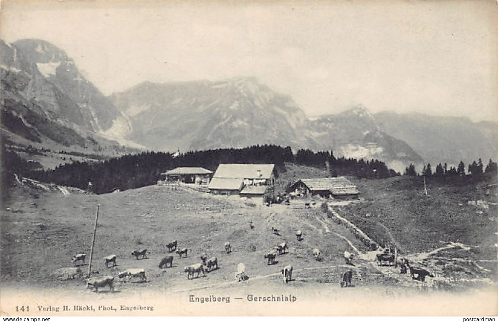 ENGELBERG (OW) Gerschnialp - Verlag H.  Häcki 141 - Engelberg