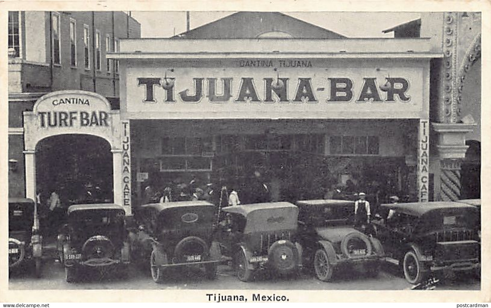 México - TIJUANA - Tijuana Bar - Cantina Turf Bar - Ed. E. Silvestre  - Mexique