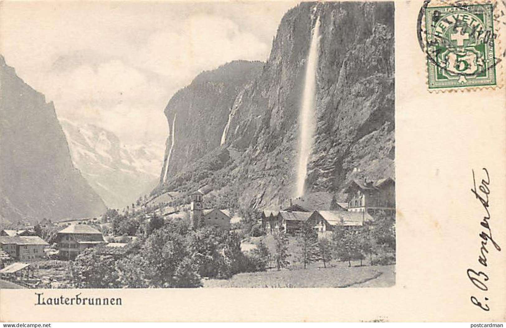 LAUTERBRUNNEN (BE) - Verlag A La Dégringolade 9210 - Lauterbrunnen