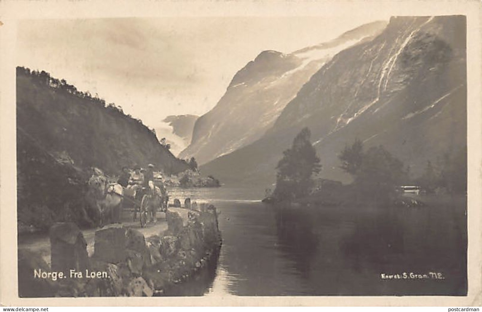 NORWAY - Fra Loen - Publ. S. Gran 712 - Norwegen